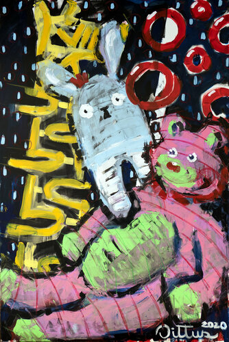 Family confinement von Christian Dittus, Malerei kaufen auf Singulart