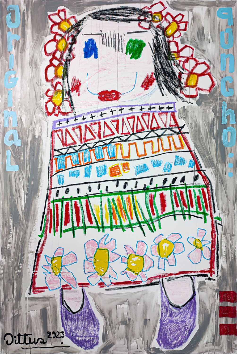Original poncho Christian Dittus