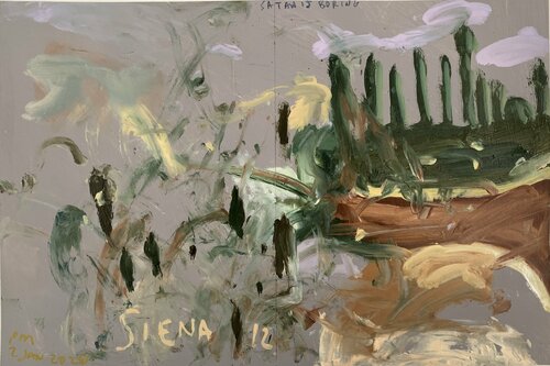 Siena12 - Satan is Boring par Philip Maltman, Peinture en vente sur Singulart