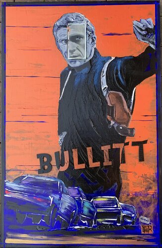 BULLITT... von Alain Granger (A.G.R.), Malerei kaufen auf Singulart