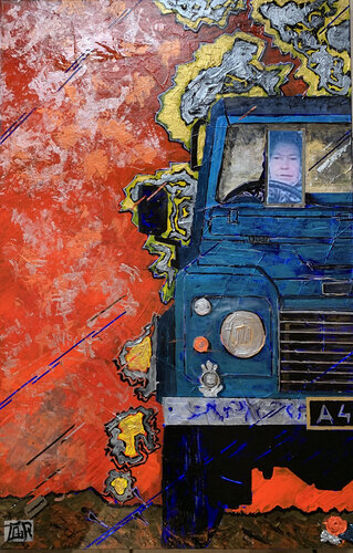 Conduite Royale... par Alain Granger (A.G.R.), Peinture en vente sur Singulart