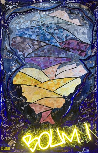 BOUM , BOUM , BOUM , BOUM ! von Alain Granger (A.G.R.), Malerei kaufen auf Singulart