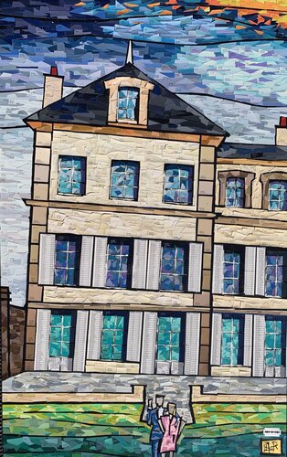 Rénovation Cantilienne ... Chromatique van Alain Granger (A.G.R.), Schilderij te koop op Singulart