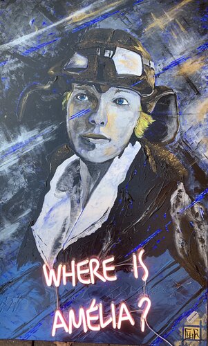 Where is Amélia ? di Alain Granger (A.G.R.), Pittura in vendita su Singulart