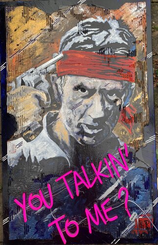 YOU TALKIN' TO ME ? di Alain Granger (A.G.R.), Pittura in vendita su Singulart