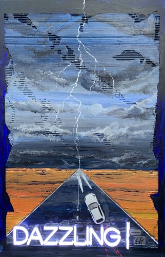 DAZZLING ! van Alain Granger (A.G.R.), Schilderij te koop op Singulart