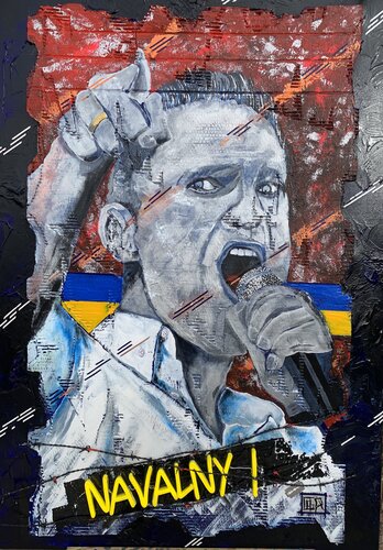 NAVALNY ! For ever ... di Alain Granger (A.G.R.), Pittura in vendita su Singulart
