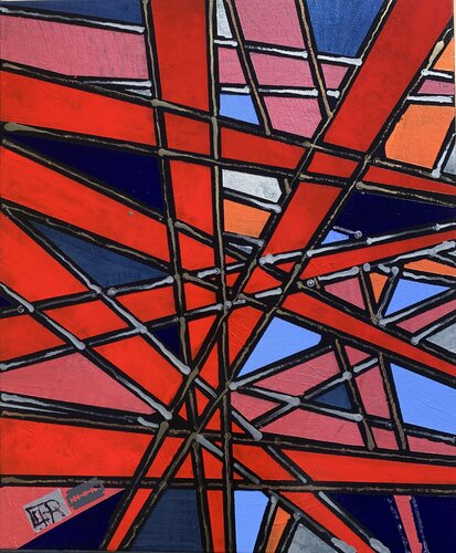 Intersections 2 van Alain Granger (A.G.R.), Schilderij te koop op Singulart