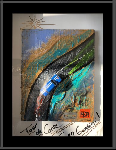 Tour de Corse en Gordini !!! de Alain Granger (A.G.R.), Pintura a la venta en Singulart