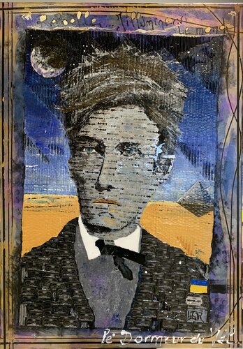 Rebelle ... J'illuminerai le monde ...  ( Arthur Rimbaud) di Alain Granger (A.G.R.), Pittura in vendita su Singulart