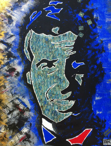 BEBEL ... L'Empereur par Alain Granger (A.G.R.), Peinture en vente sur Singulart