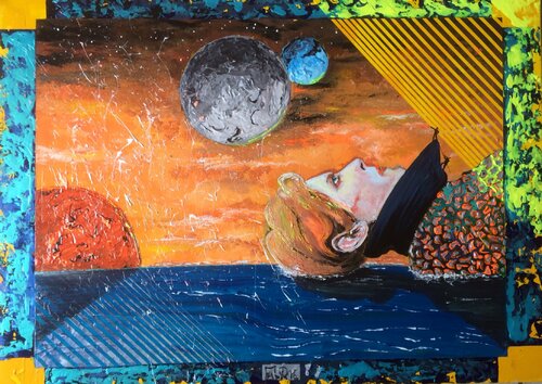 LIFE ON MARS ... von Alain Granger (A.G.R.), Malerei kaufen auf Singulart