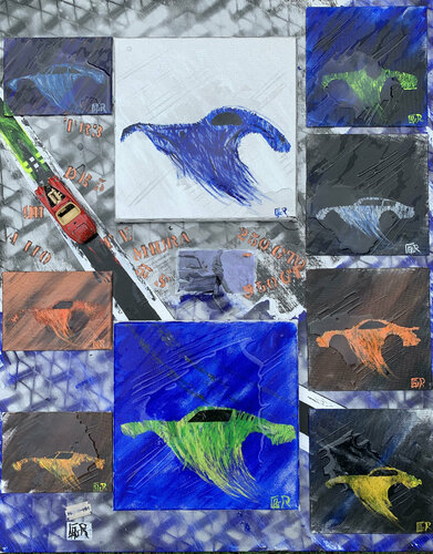 DREAM OF CARS ... di Alain Granger (A.G.R.), Pittura in vendita su Singulart