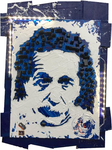 E=mC²... par Alain Granger (A.G.R.), Peinture en vente sur Singulart