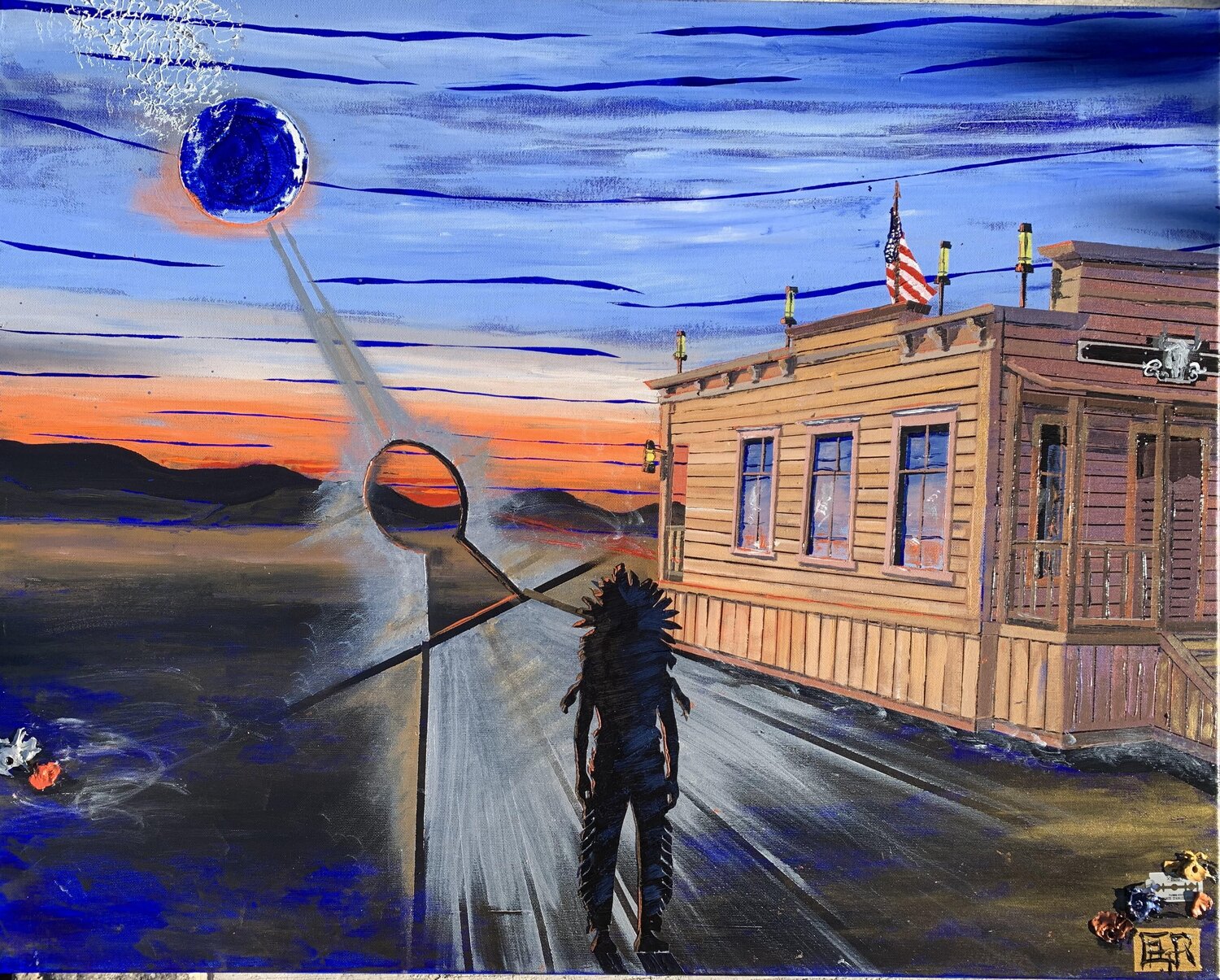 Crépuscule au Burning Man * Alain Granger (A.G.R.)