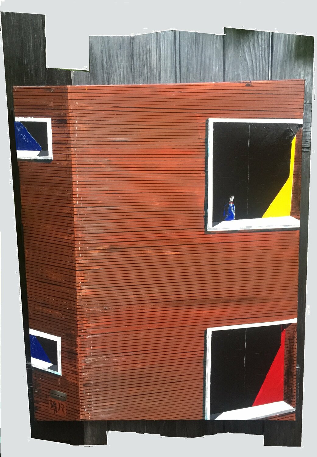La solitude de Mondrian ... Alain Granger (A.G.R.)
