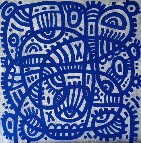 SIGNS N° 5 van Valeria Zaccheddu, Schilderij te koop op Singulart