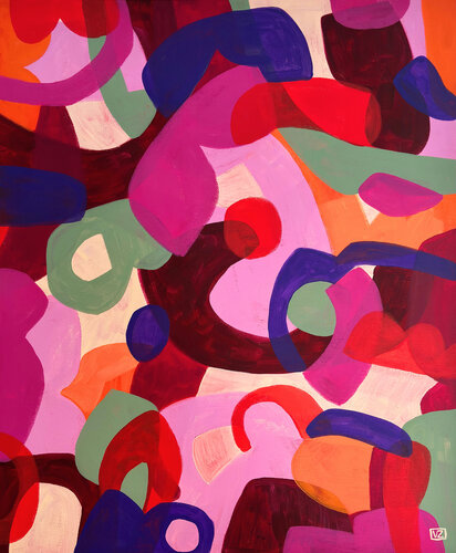 Peonies von Valeria Zaccheddu, Malerei kaufen auf Singulart