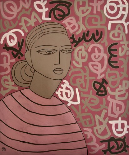 HIdden Voices di Valeria Zaccheddu, Pittura in vendita su Singulart