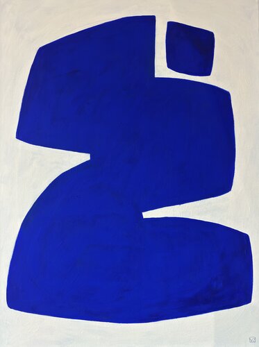 Monolith Blue de Valeria Zaccheddu, Pintura a la venta en Singulart