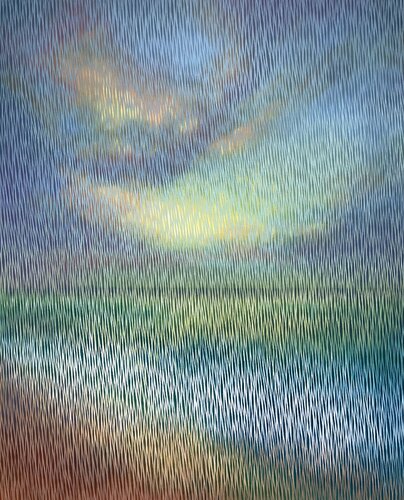 Quiet shore by Vasyl Kolodiy, Painting for Sale on Singulart