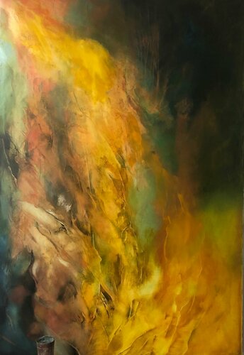 Honey di Ludmila Budanov, Pittura in vendita su Singulart