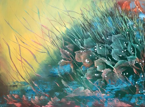 Almost silence di Ludmila Budanov, Pittura in vendita su Singulart