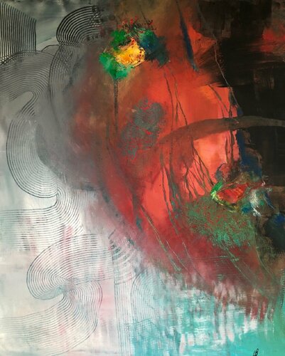 Parallels di Ludmila Budanov, Pittura in vendita su Singulart