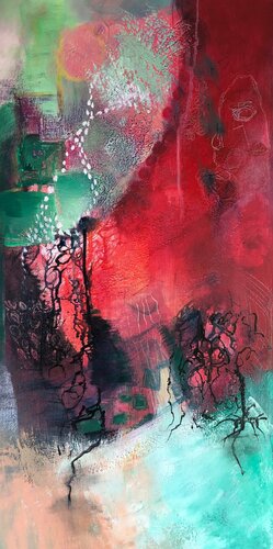 Cityscape II di Ludmila Budanov, Pittura in vendita su Singulart