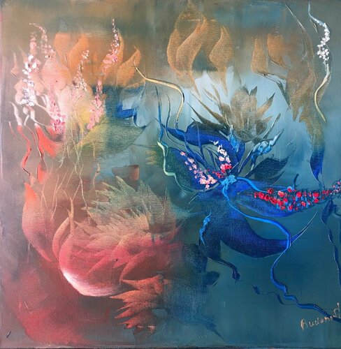 Night Fragrance XV van Ludmila Budanov, Schilderij te koop op Singulart