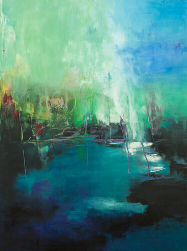 Blue Mirage van Ludmila Budanov, Schilderij te koop op Singulart