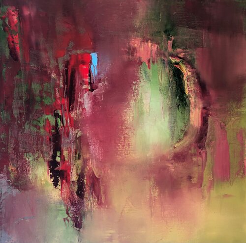 Northern Lights van Ludmila Budanov, Schilderij te koop op Singulart