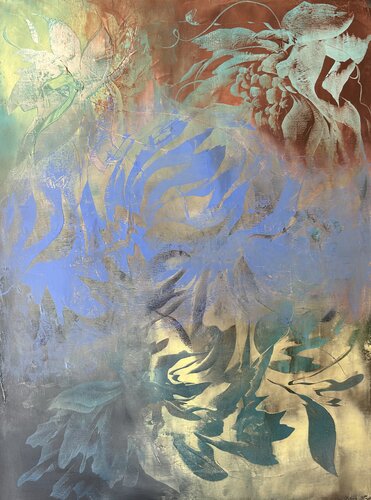 Night fragrance XIX van Ludmila Budanov, Schilderij te koop op Singulart