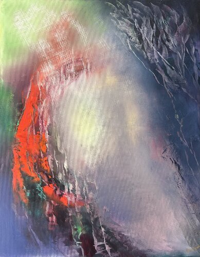 Memory of Iceland van Ludmila Budanov, Schilderij te koop op Singulart