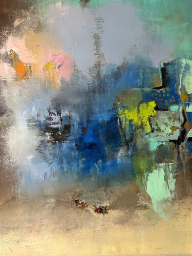 Abstract III di Ludmila Budanov, Pittura in vendita su Singulart