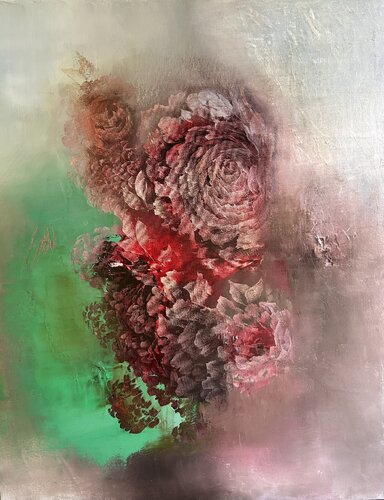 Eruption I di Ludmila Budanov, Pittura in vendita su Singulart