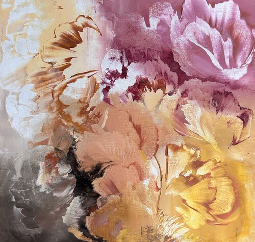 Dance of Petals von Ludmila Budanov, Malerei kaufen auf Singulart