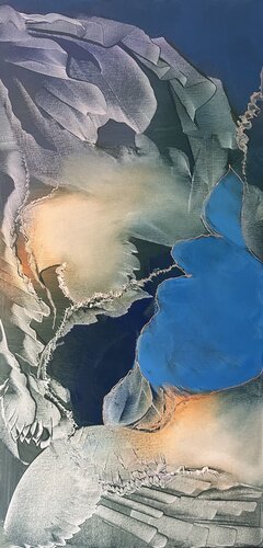 Whispers beneath the surface de Ludmila Budanov, Pintura a la venta en Singulart