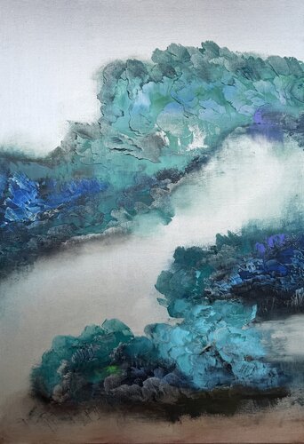 Lagoon de Ludmila Budanov, Pintura a la venta en Singulart