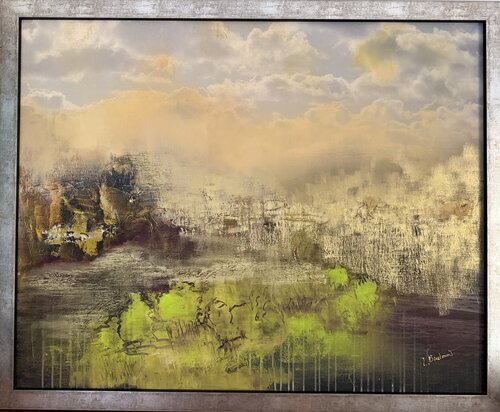 Golden Mist von Ludmila Budanov, Malerei kaufen auf Singulart