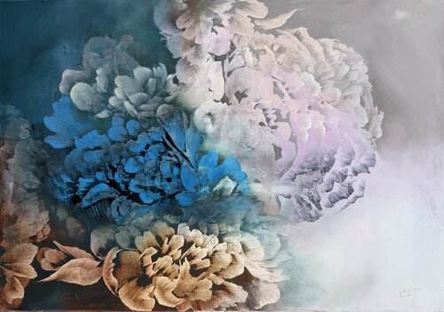 Night Fragrance XIX di Ludmila Budanov, Pittura in vendita su Singulart