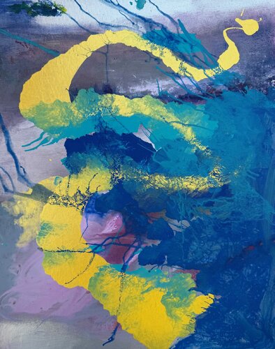 Soul waters by Ludmila Budanov, Painting for Sale on Singulart