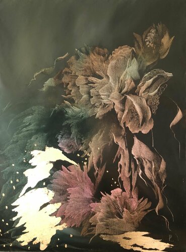 Night fragrance III van Ludmila Budanov, Schilderij te koop op Singulart