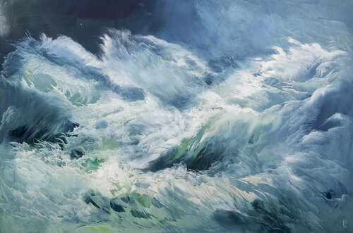 My Sea van Ludmila Budanov, Schilderij te koop op Singulart