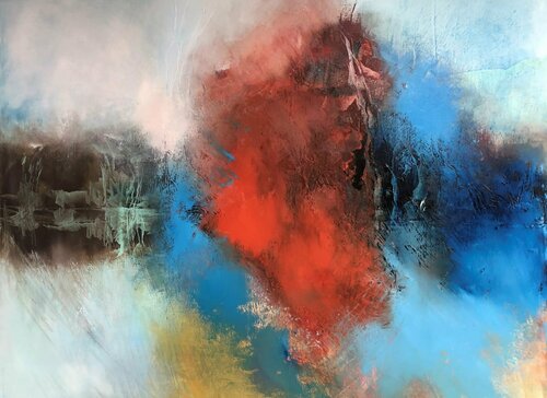 Anywhere van Ludmila Budanov, Schilderij te koop op Singulart