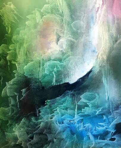 Mirage II van Ludmila Budanov, Schilderij te koop op Singulart