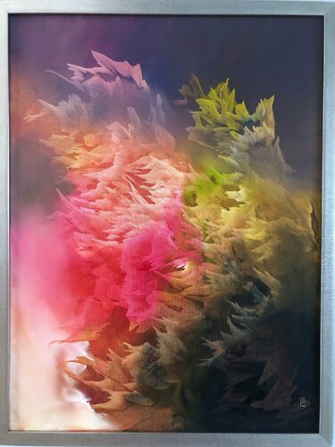 Romantic lava II van Ludmila Budanov, Schilderij te koop op Singulart