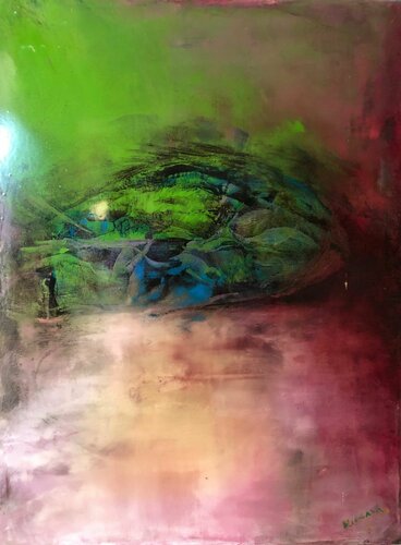 The fish di Ludmila Budanov, Pittura in vendita su Singulart