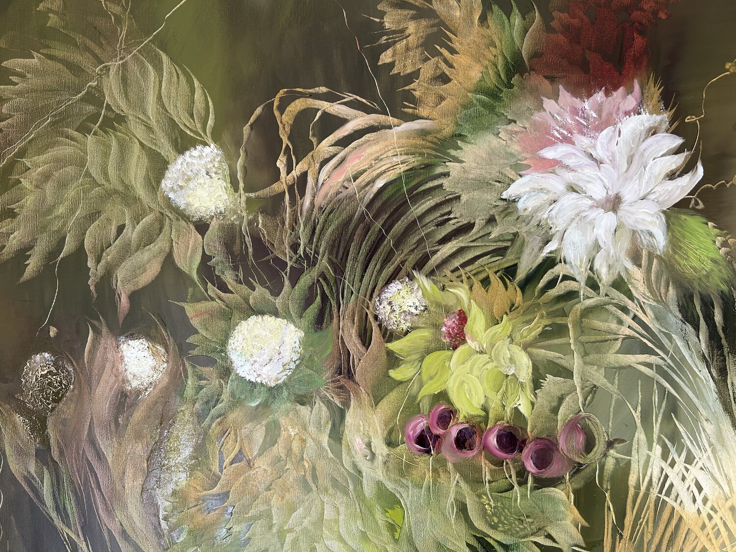 Night fragrance XVII Ludmila Budanov Dipinto originale in vendita