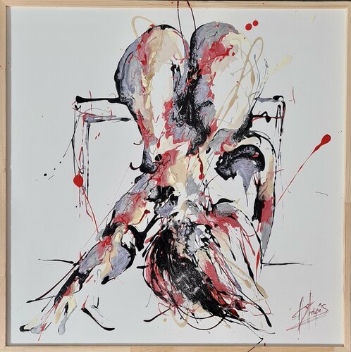 Série: La féminité di Amandyne Steropes, Pittura in vendita su Singulart